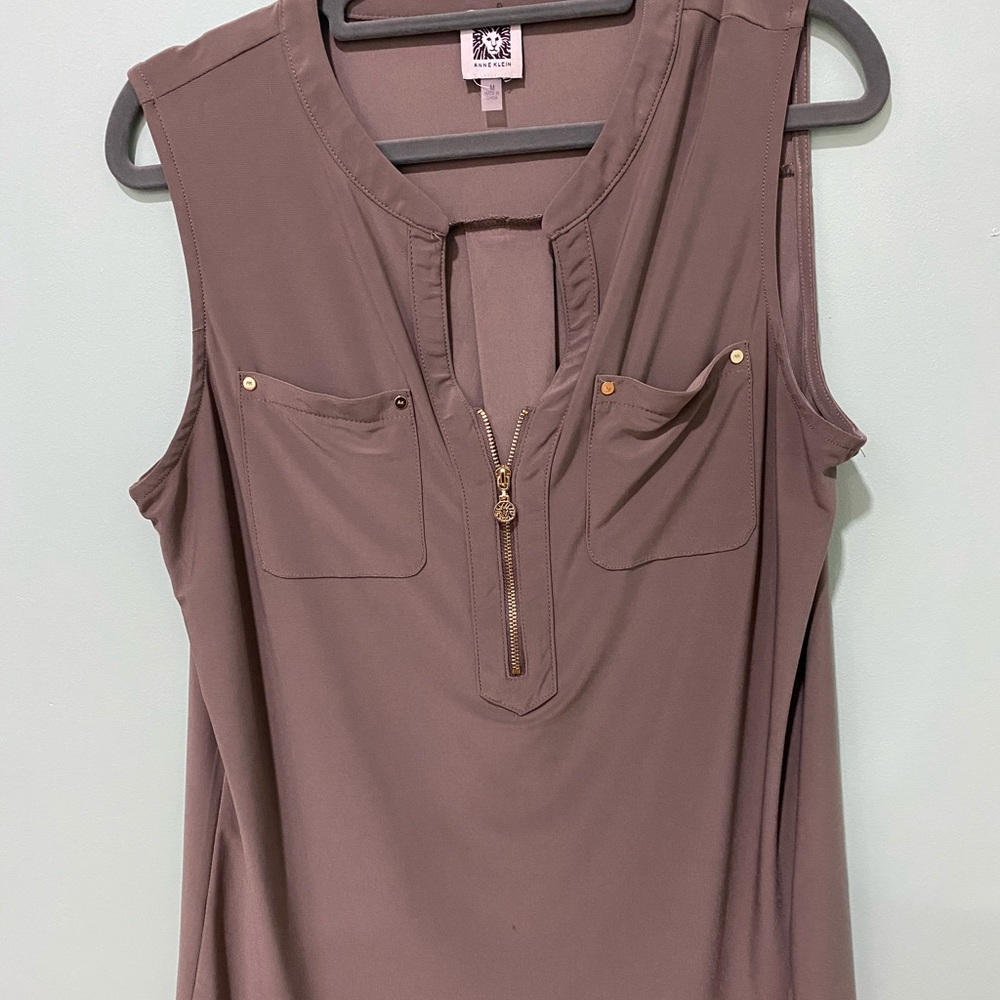 Ann Klein Blouse Sleeveless